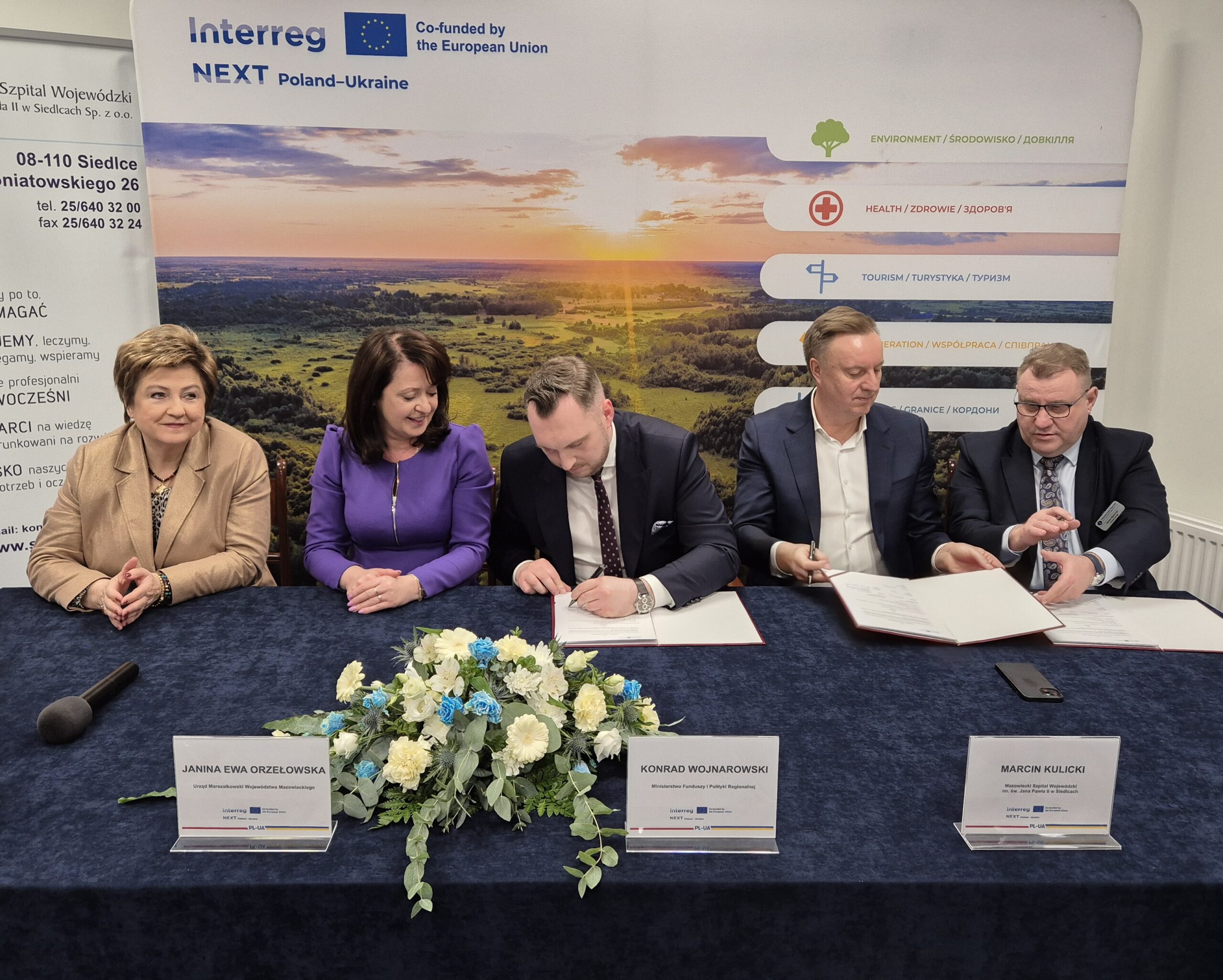 Szpitale w Siedlcach i Lwowie przystępują do realizacji wspólnego projektu. Pierwsza umowa grantowa w Programie podpisana!