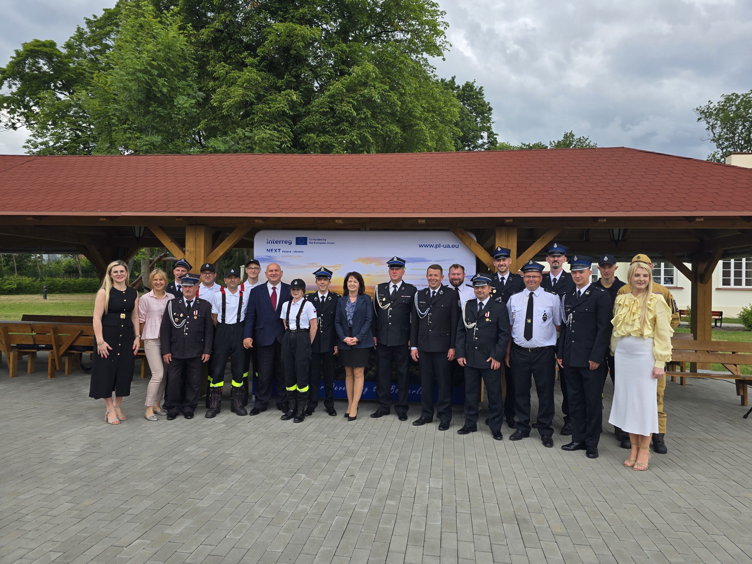 Handover of rescue equipment to volunteer firefighters from the Siedlce Commune