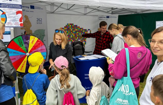 The  Poland – Ukraine Programme information zone at OnkoRun 2025