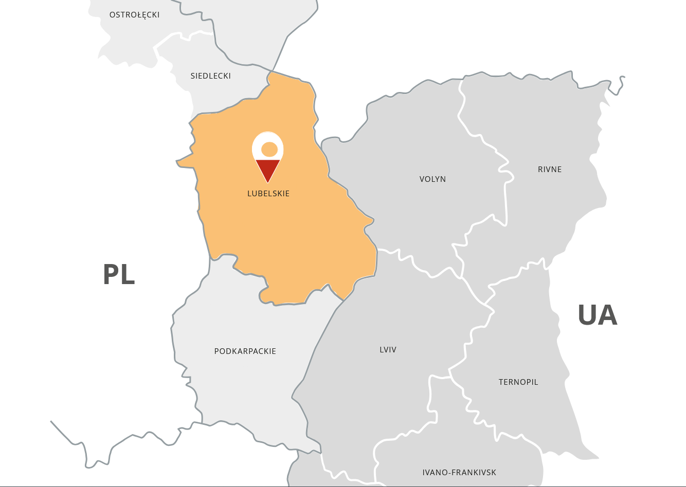 Lubelskie – brama Unii Europejskiej na wschód